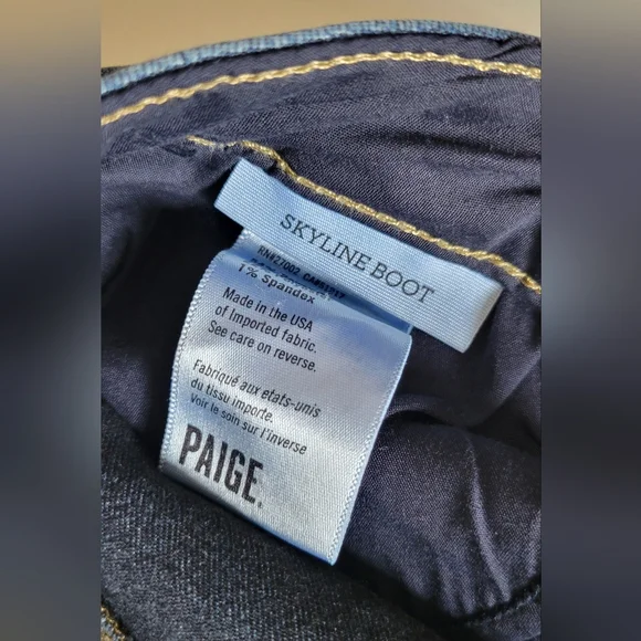 PAIGE Skyline Bootcut Jeans - Picture 4 of 8